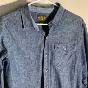 True Religion Denim button down.
